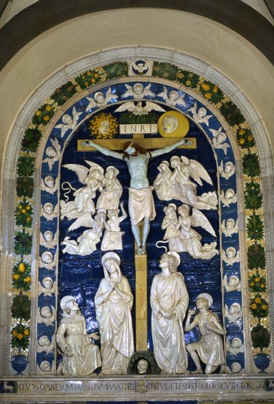 Crucifixion by Luca Della Robbia